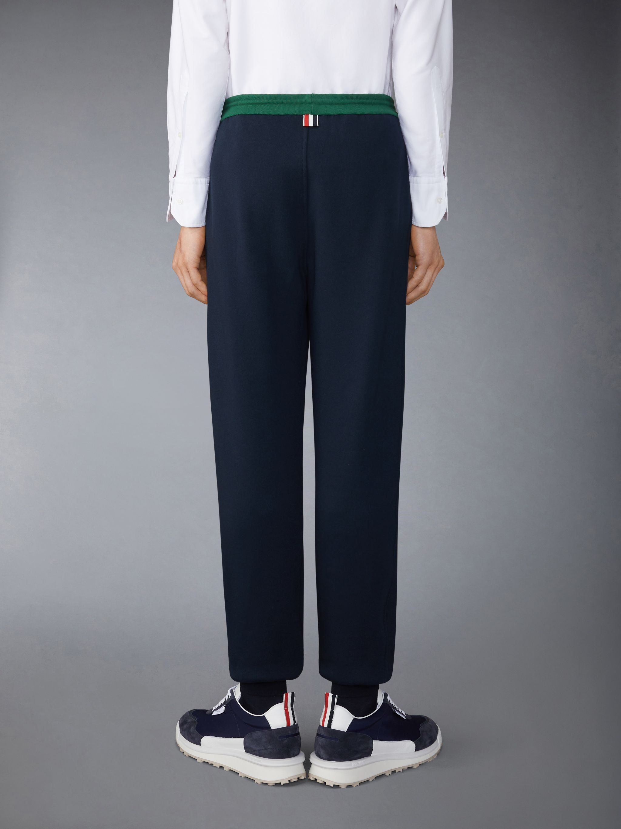 Brushed Color Blocked Sweatpants - 2