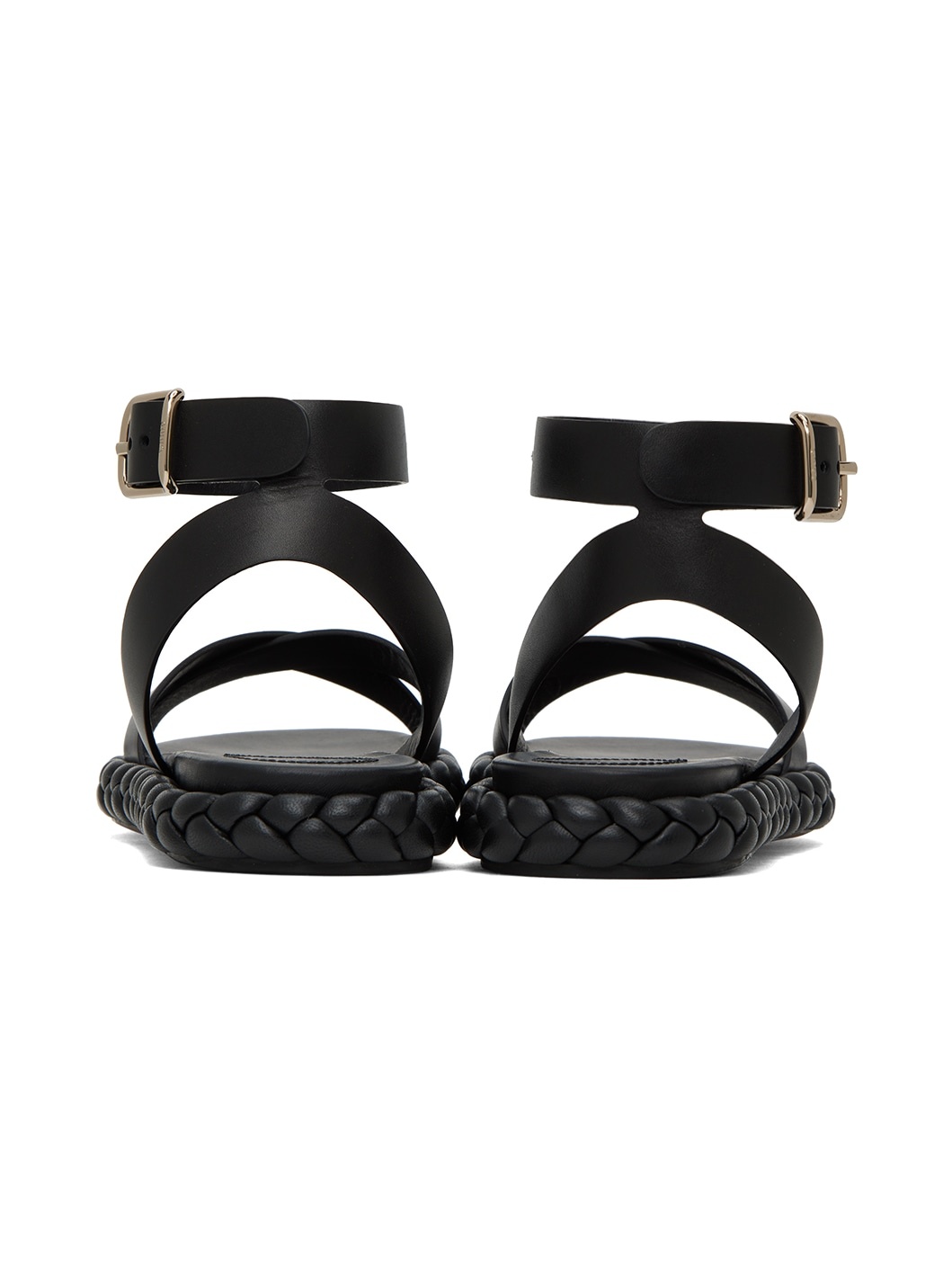 Black Pip Sandals - 2
