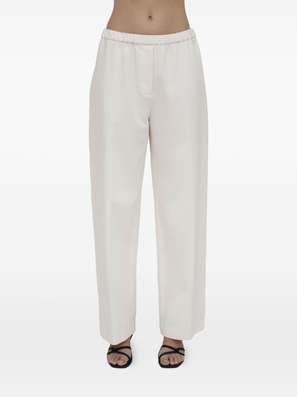 elasticated waistband trousers - 5