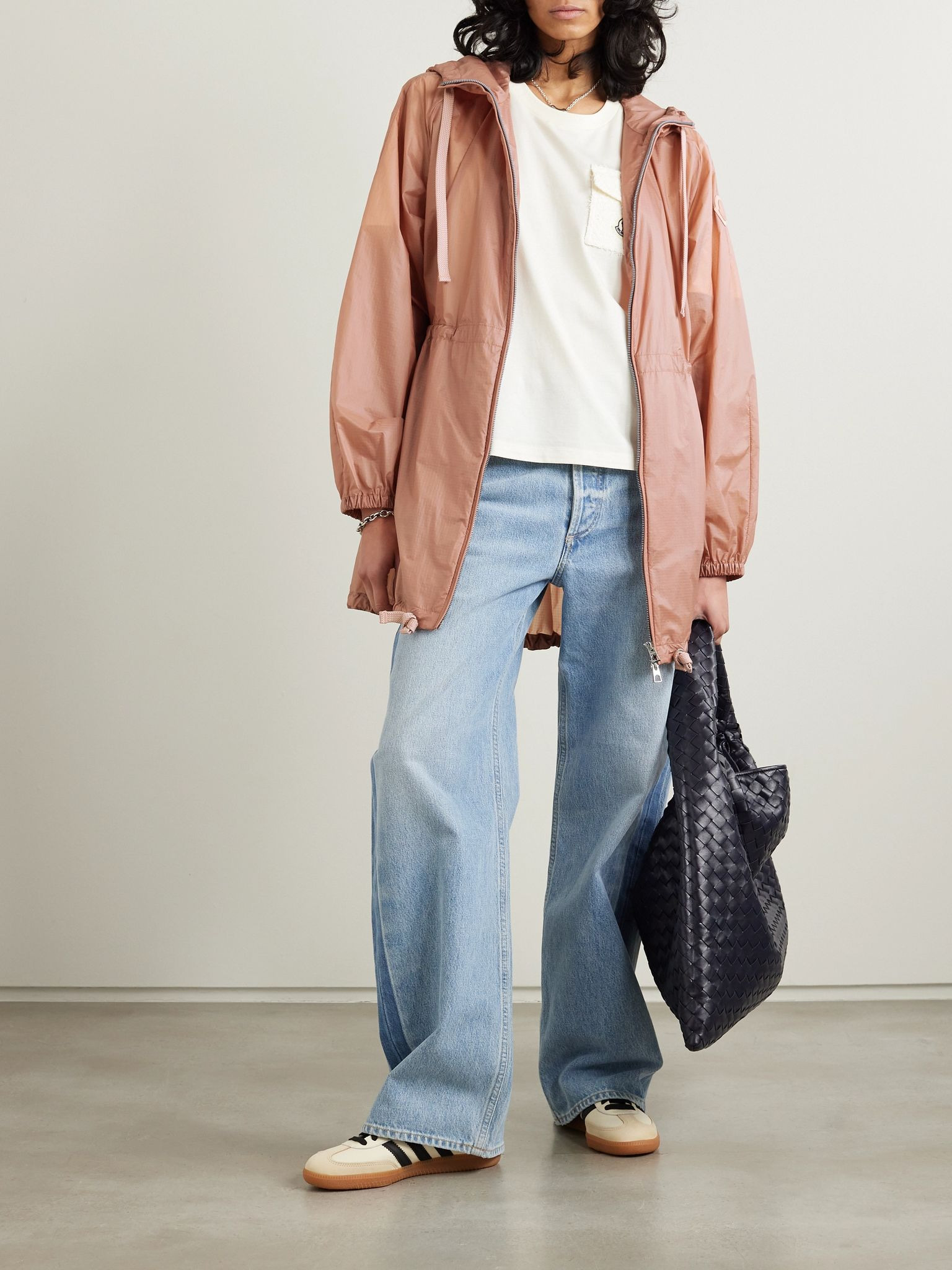 Airelle ripstop hooded jacket Brown - 2