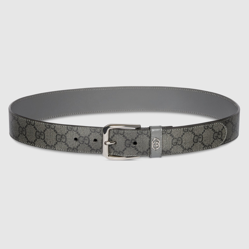 Belt with Interlocking G detail 1