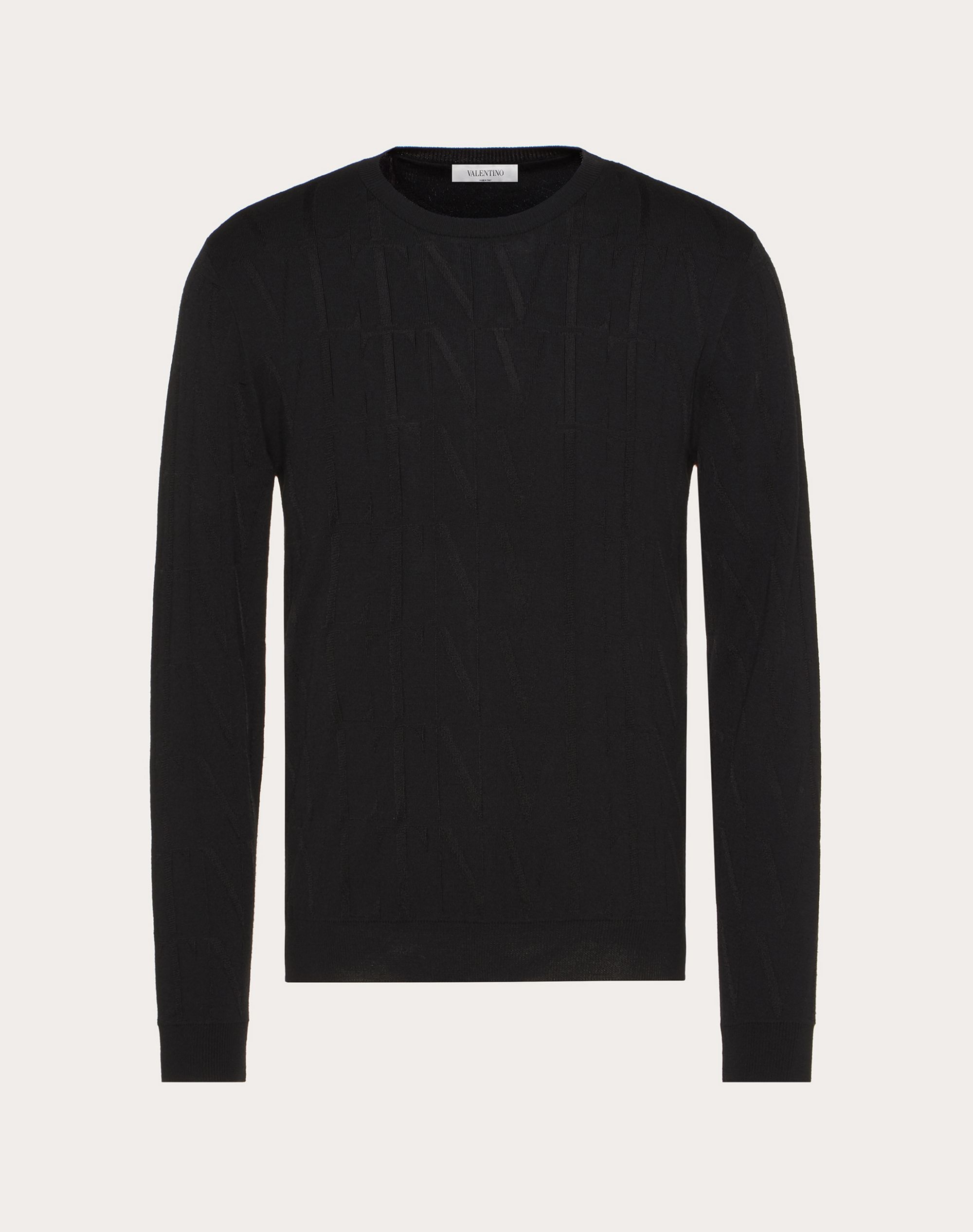 VLTN TIMES CREW-NECK SWEATER - 1
