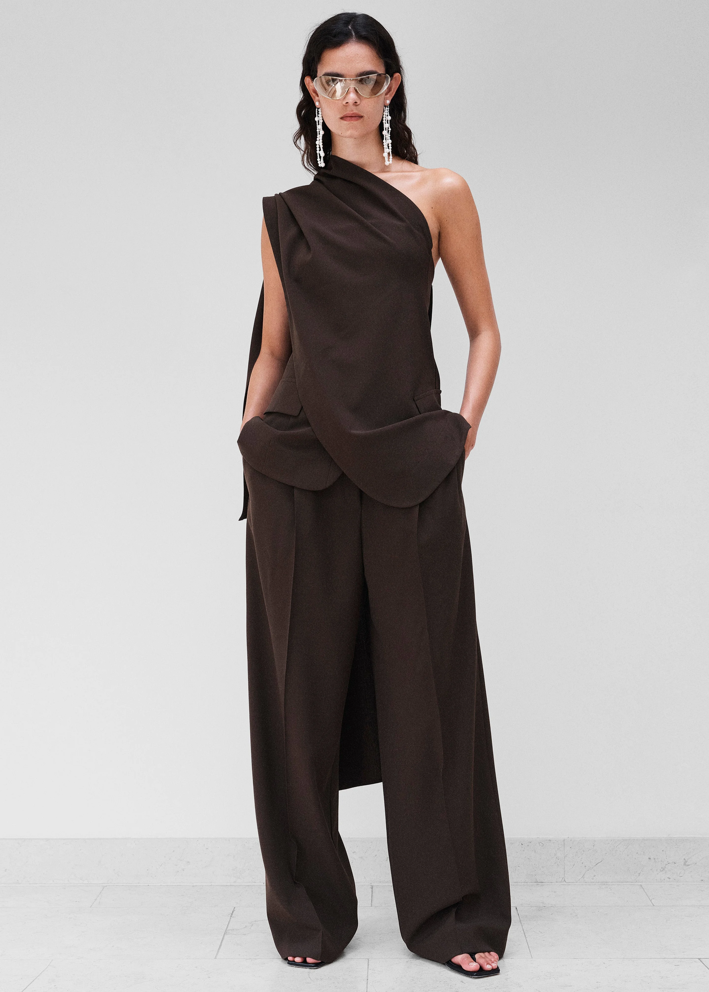 Beaufille Ezra Blouse - Dark Khaki - 1