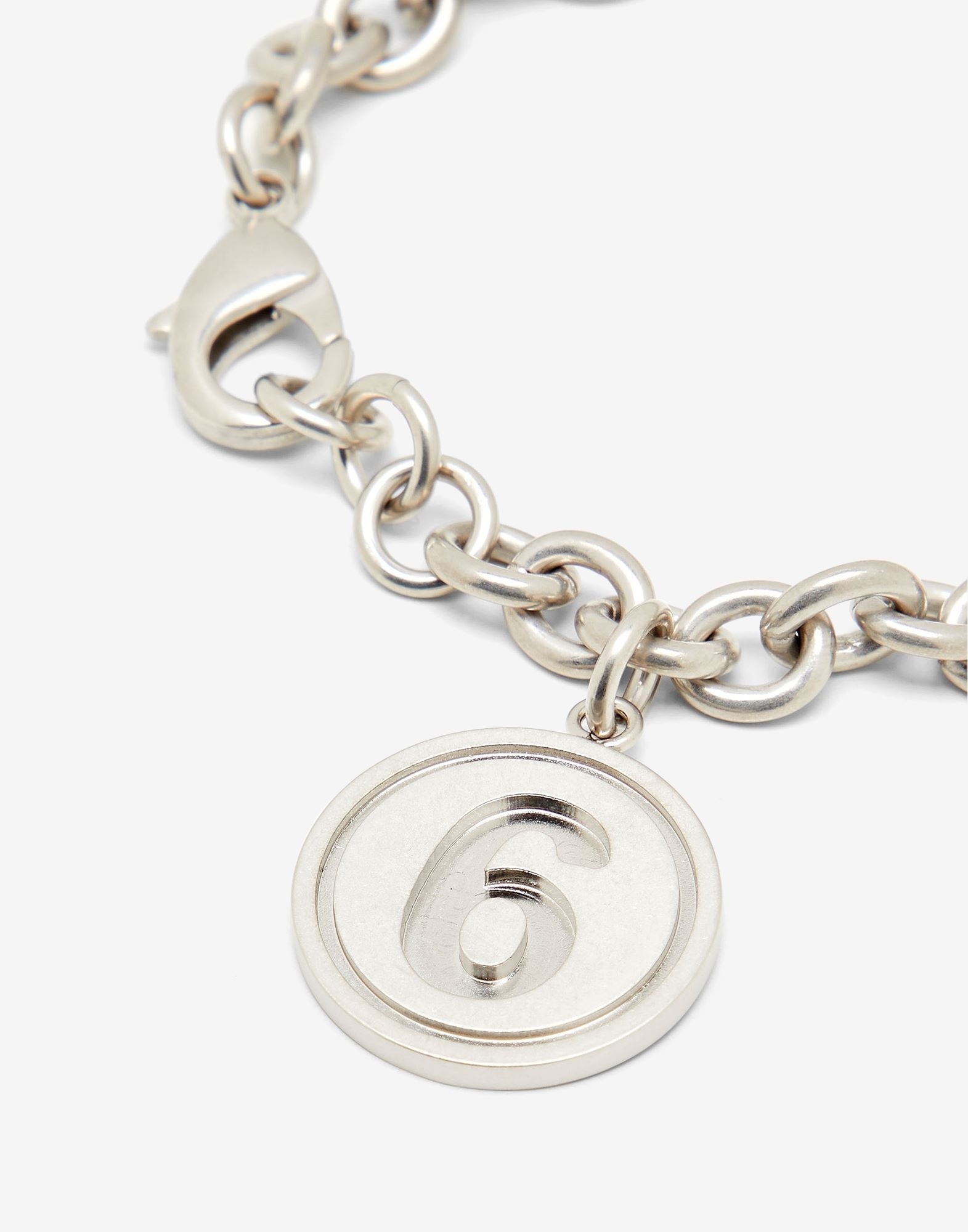 6 logo pendant bracelet - 3