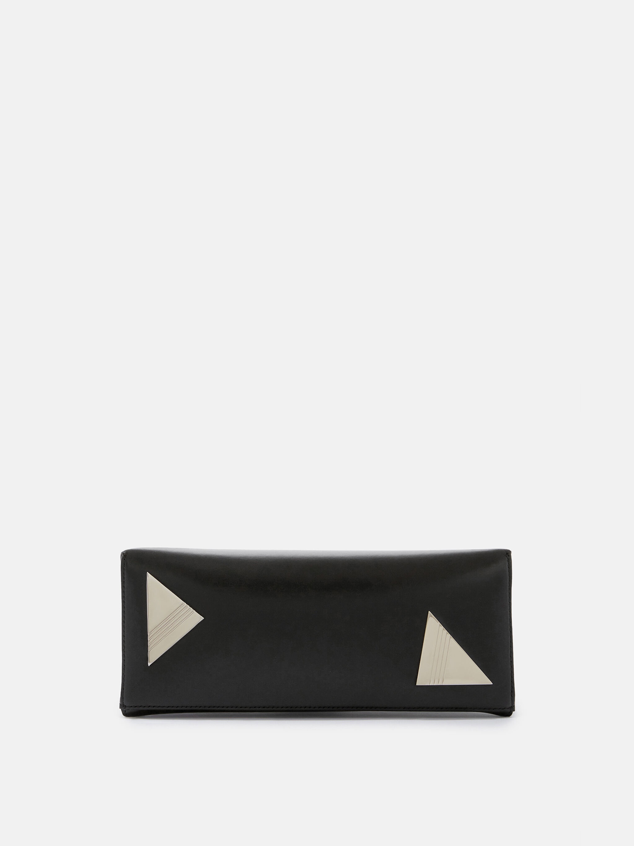 ''8.30 PM'' BLACK OVERSIZED CLUTCH - 5