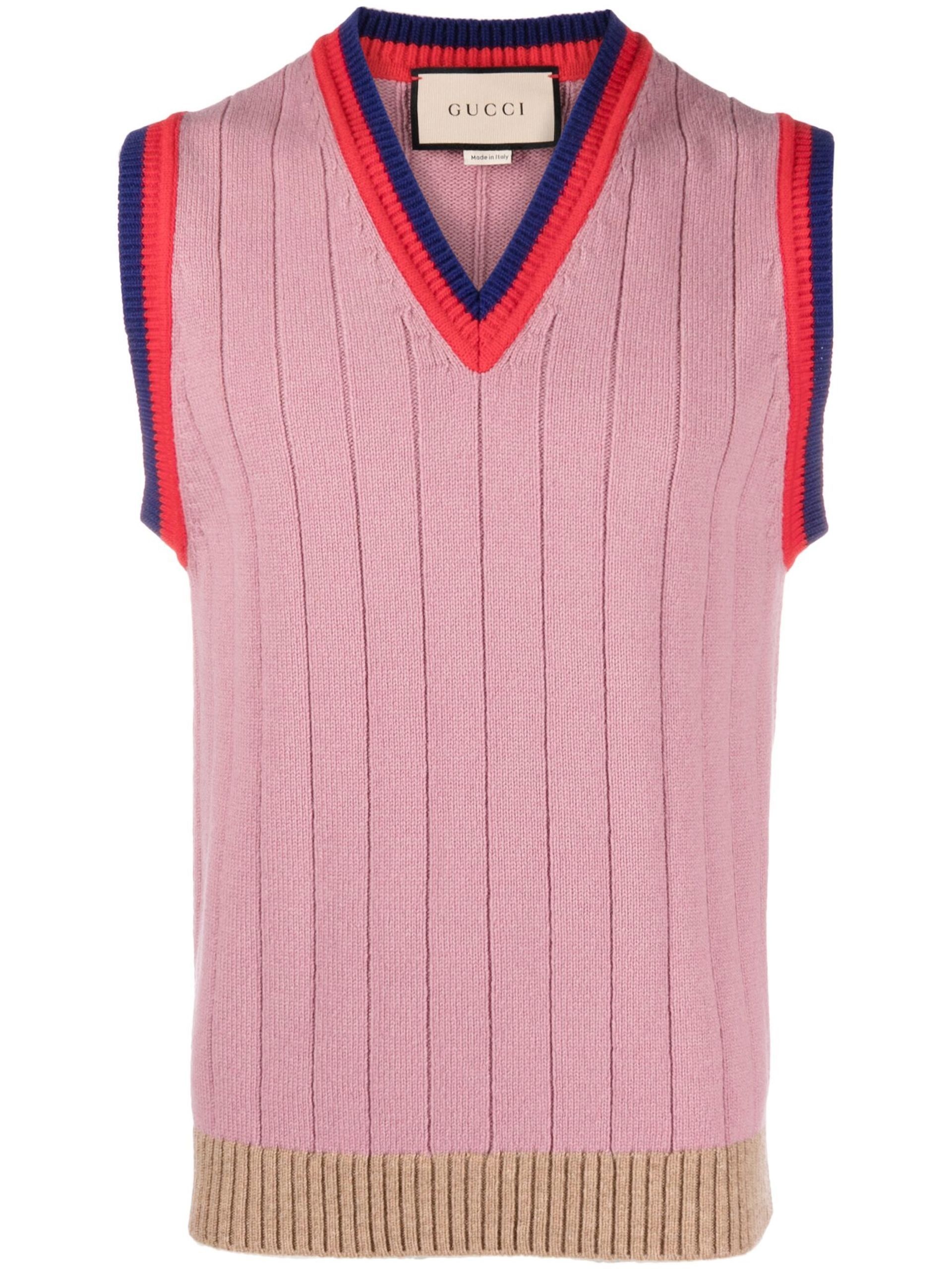 Gucci Pink Sweater Vest Gucci Sweaters Authentic Gucci Pink Vest