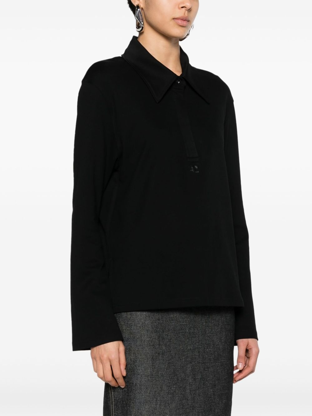 piqué cotton polo shirt - 3
