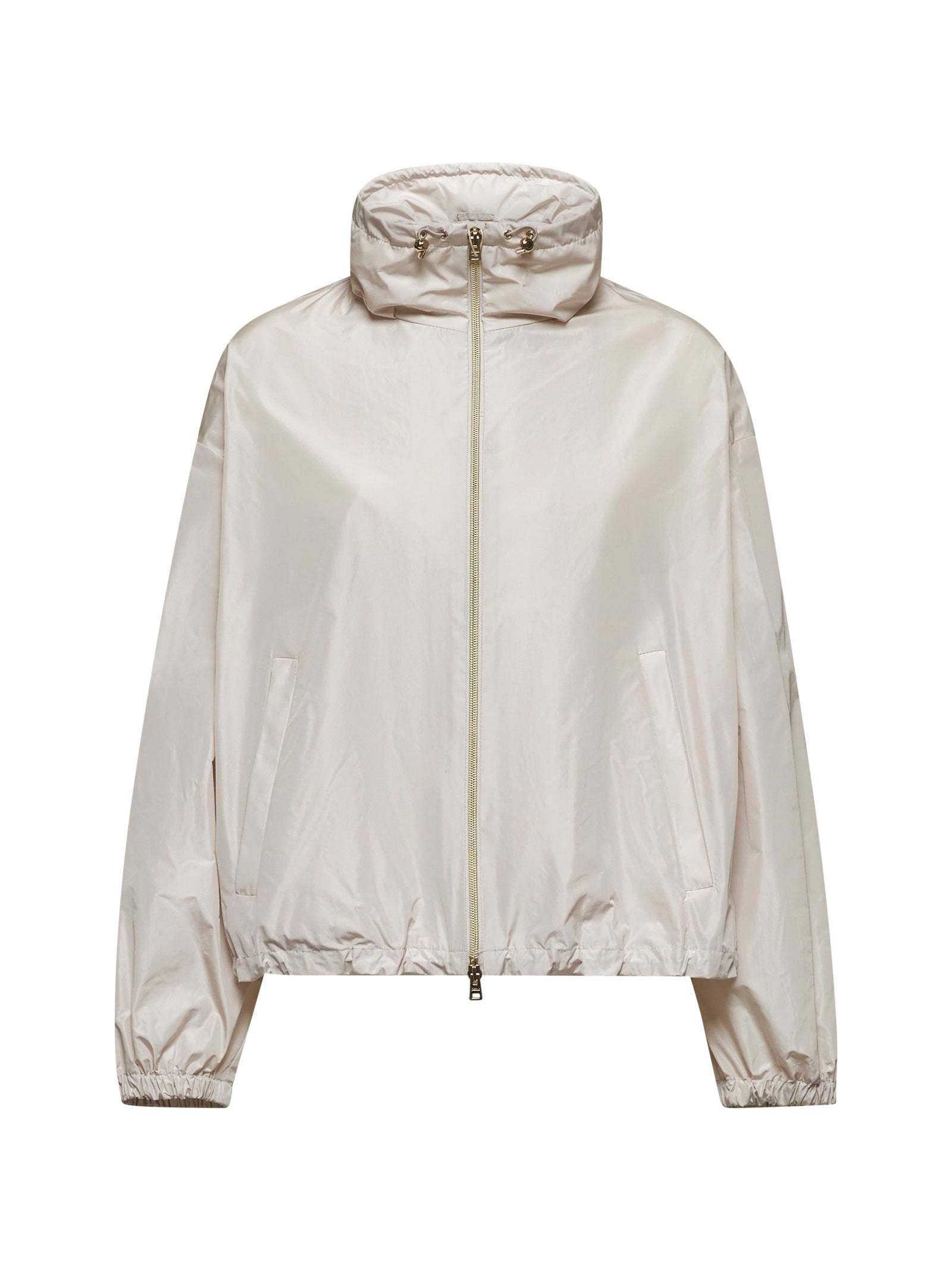 Beige new techno taffeta jacket - 1