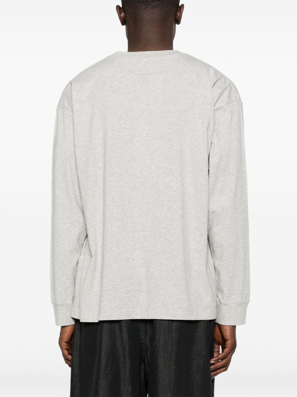 numbers-appliqué T-shirt - 3