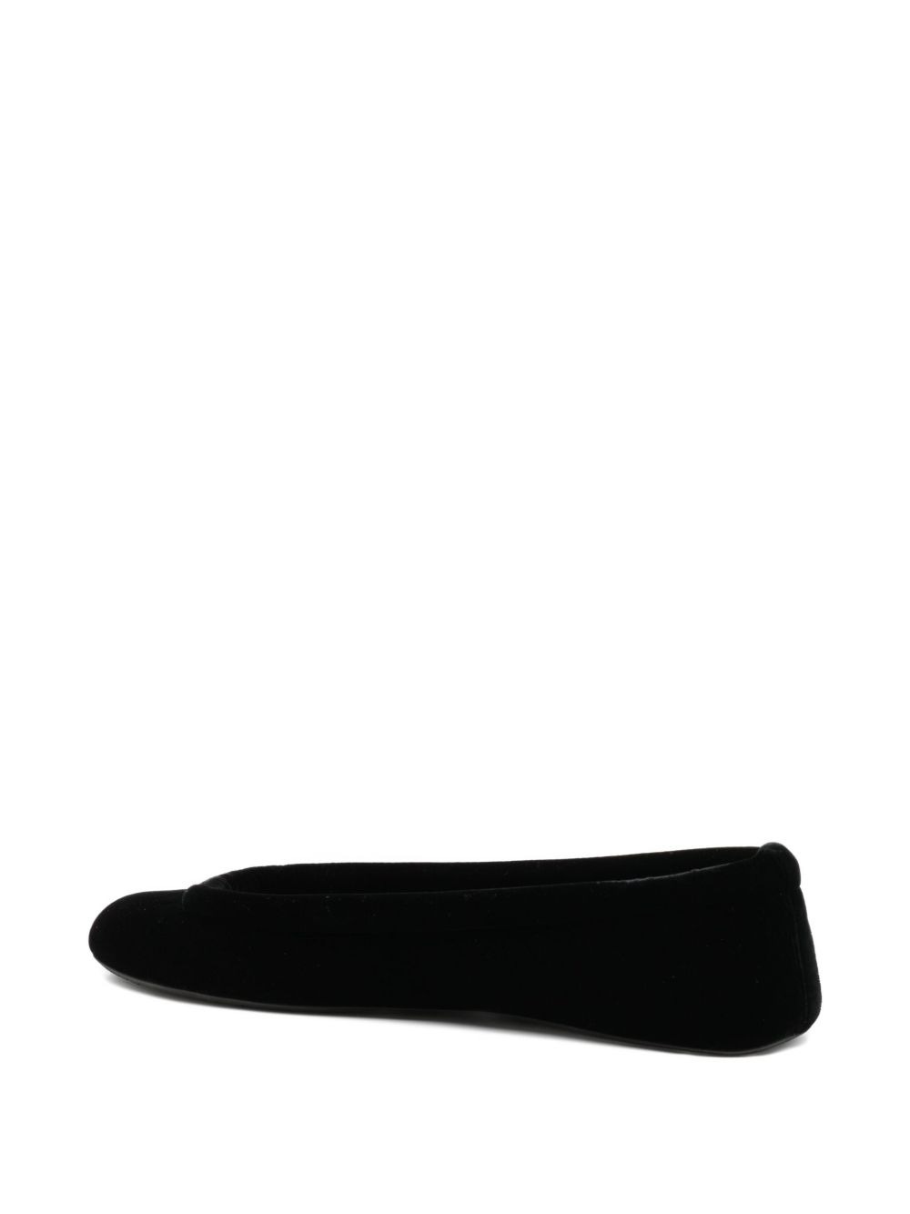 velvet ballet flats - 3