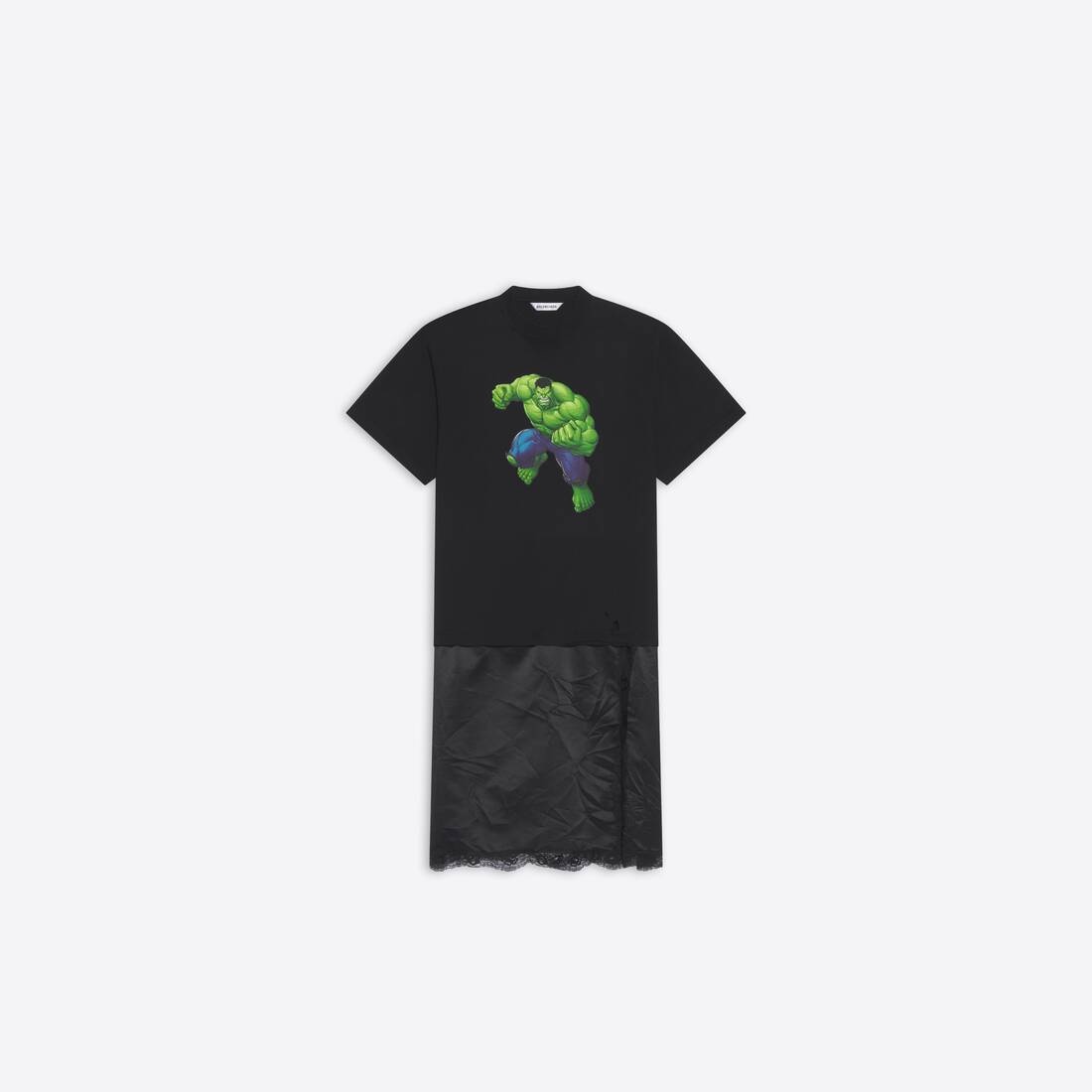 Women's Hulk©2021marvel Slip Dress T-shirt in Black - 1