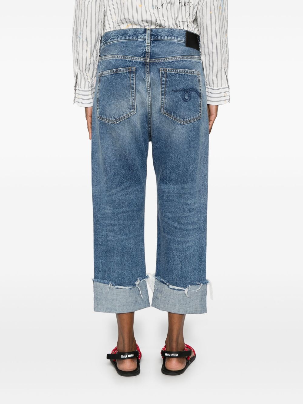 drop-crotch jeans - 4