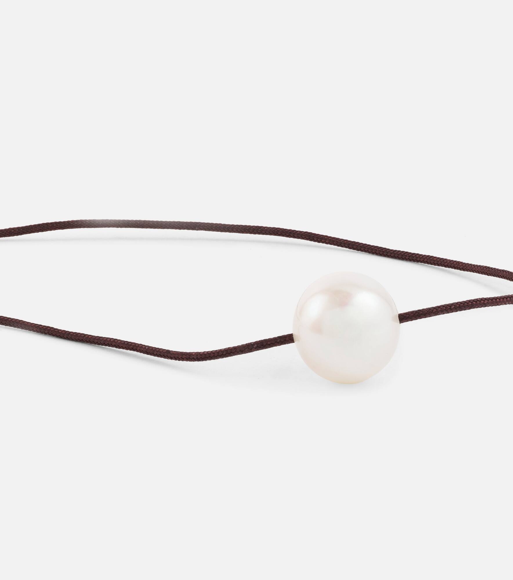 Brown Emilie Freshwater Pearl Choker - 7