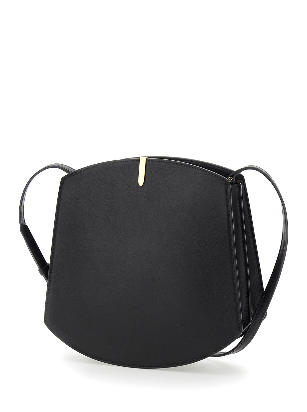 Savette Women 'Florence' Black Crossbody Bag With Magnetic Strap Closure In Leather Woman - 2