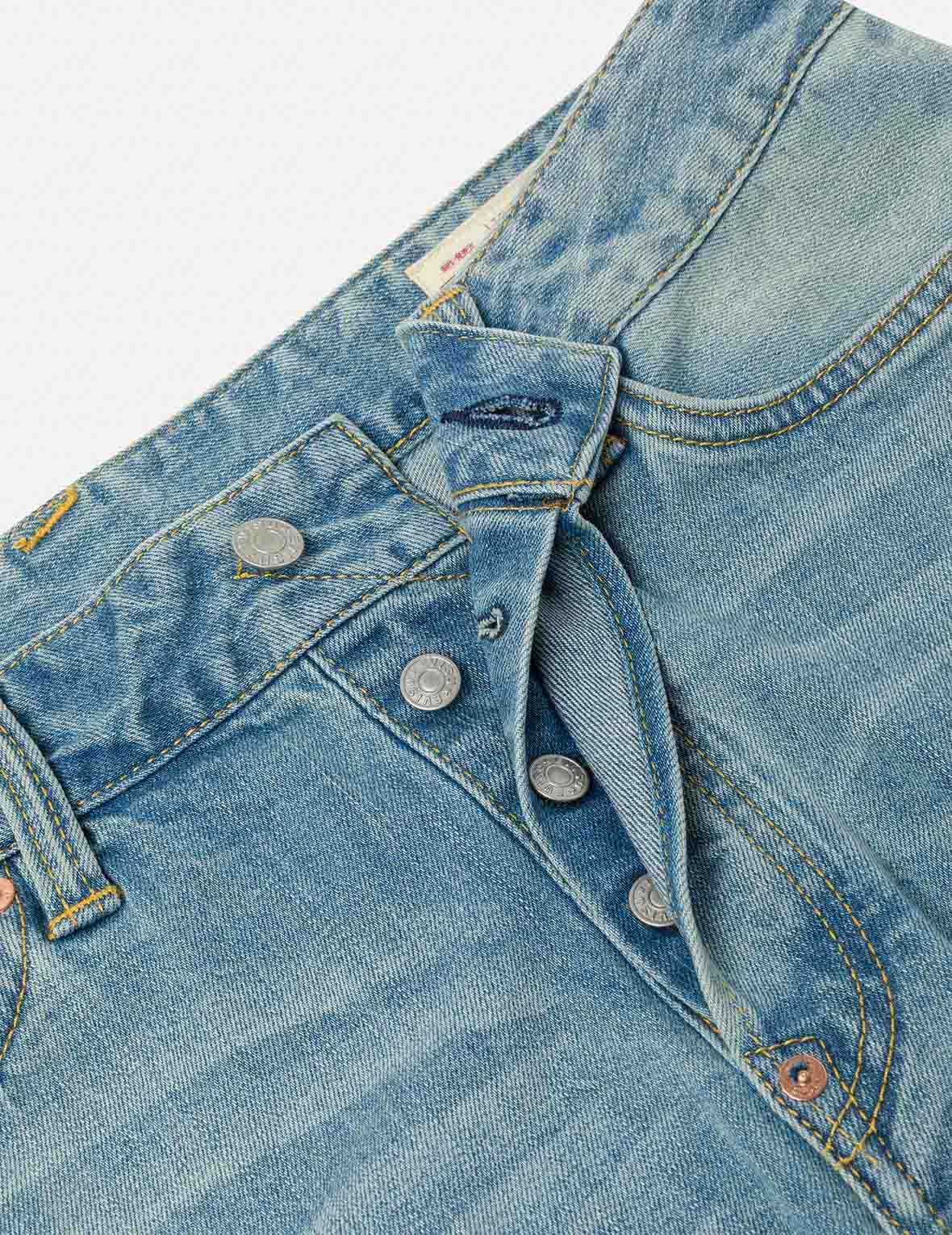 Multi-Pocket with Seagull Print 3D Fit Jeans - 15