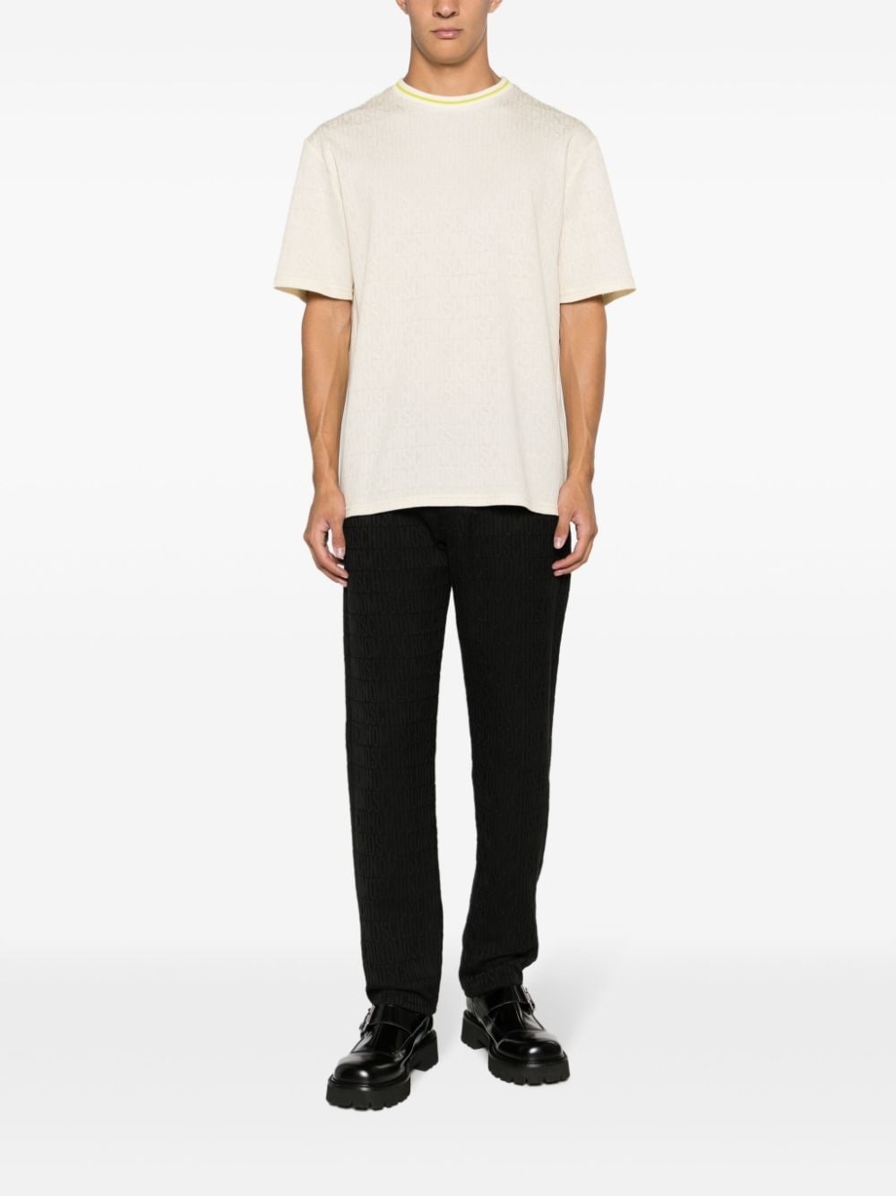 logo-embroidered crew-neck T-shirt - 2