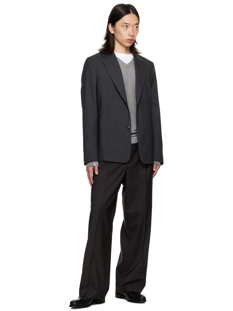 mfpen Gray Patch Pocket Blazer outlook