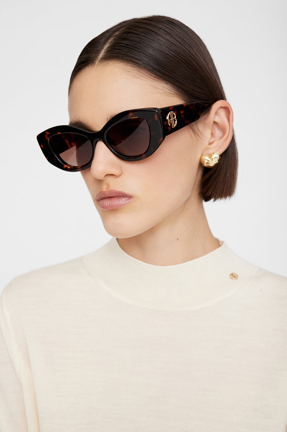 Rennes Sunglasses - Dark Tortoise - 2