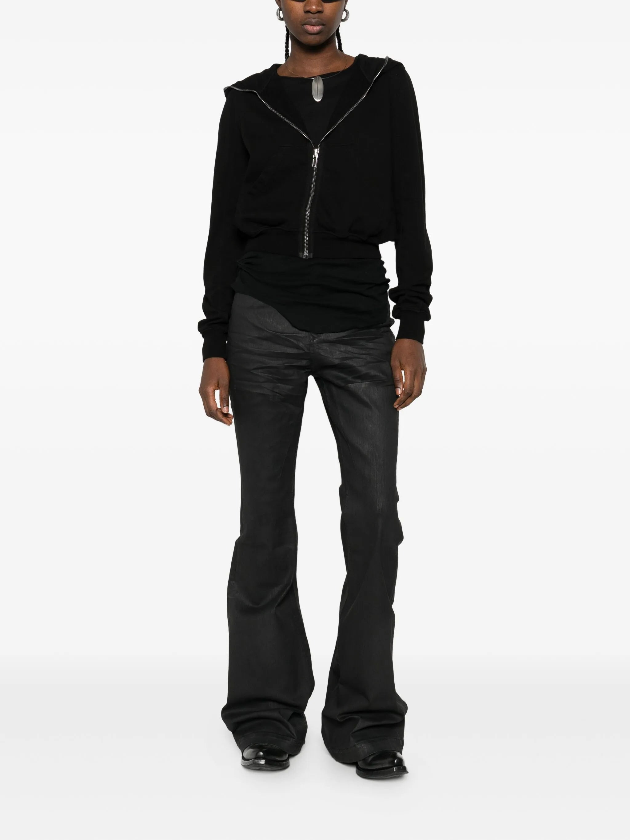 Rick Owens Drkshdw Zip-up Hoodie - 2