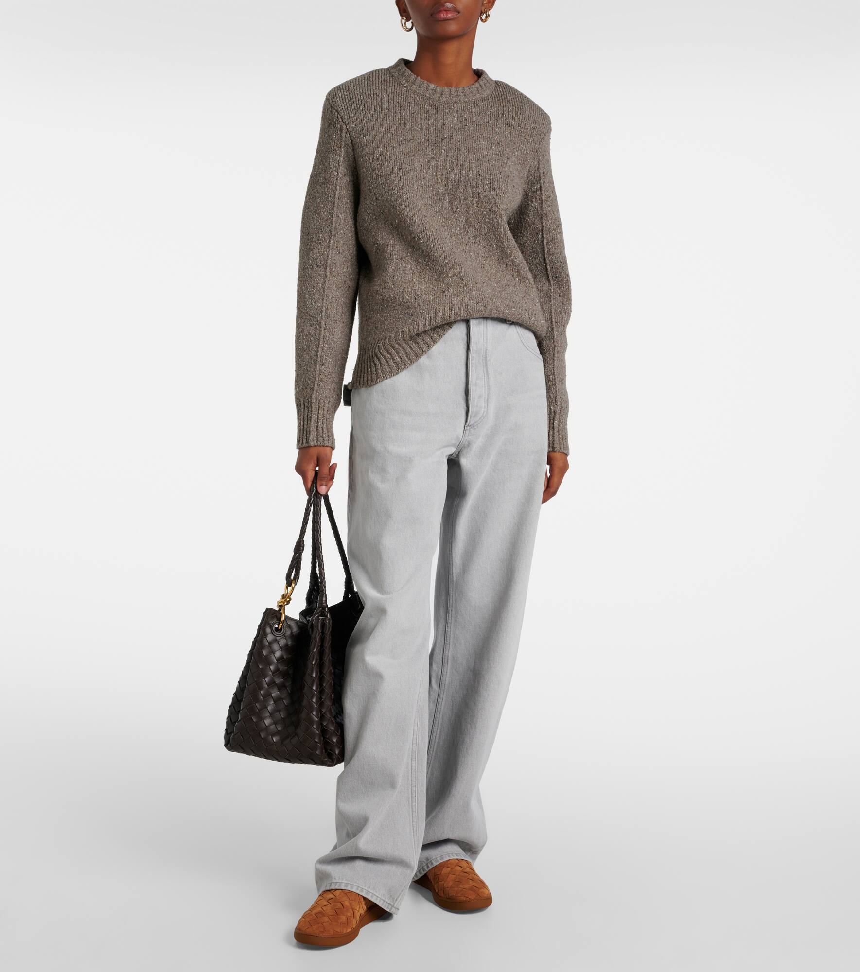 Sawyer intrecciato suede slip-on shoes - 3