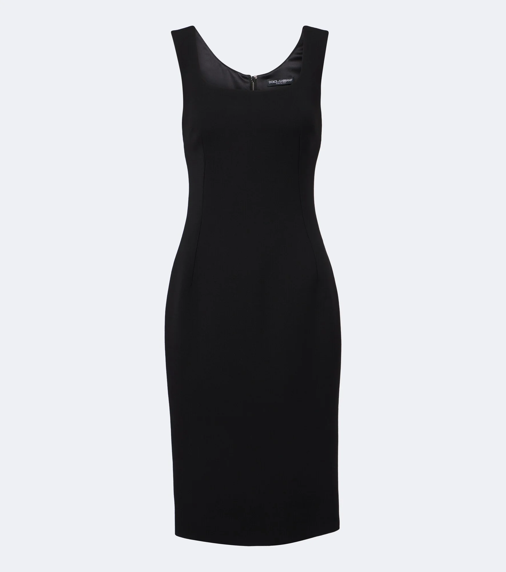 Virgin wool midi dress - 1