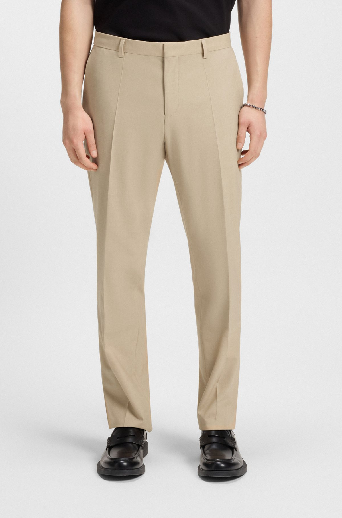 SLIM-FIT SUIT IN PERFORMANCE-STRETCH WOOL - 6