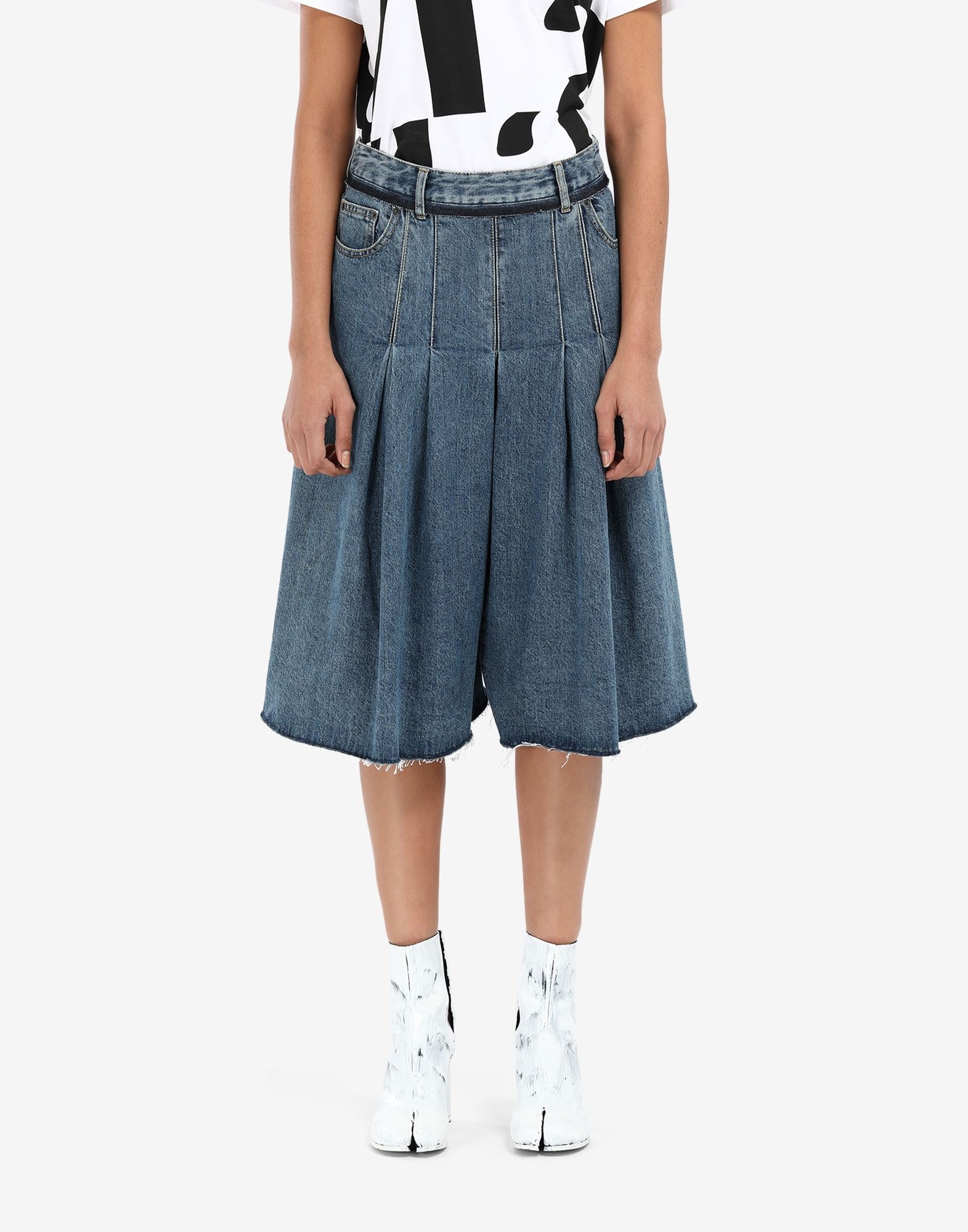 Denim culottes - 5