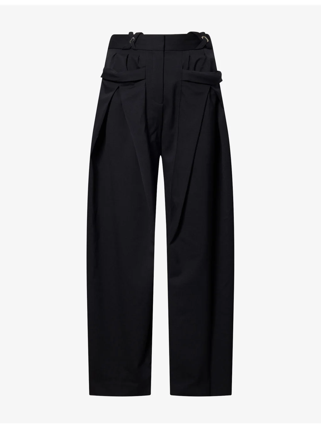 Pantalon Straight-Leg Wool Trousers - 1