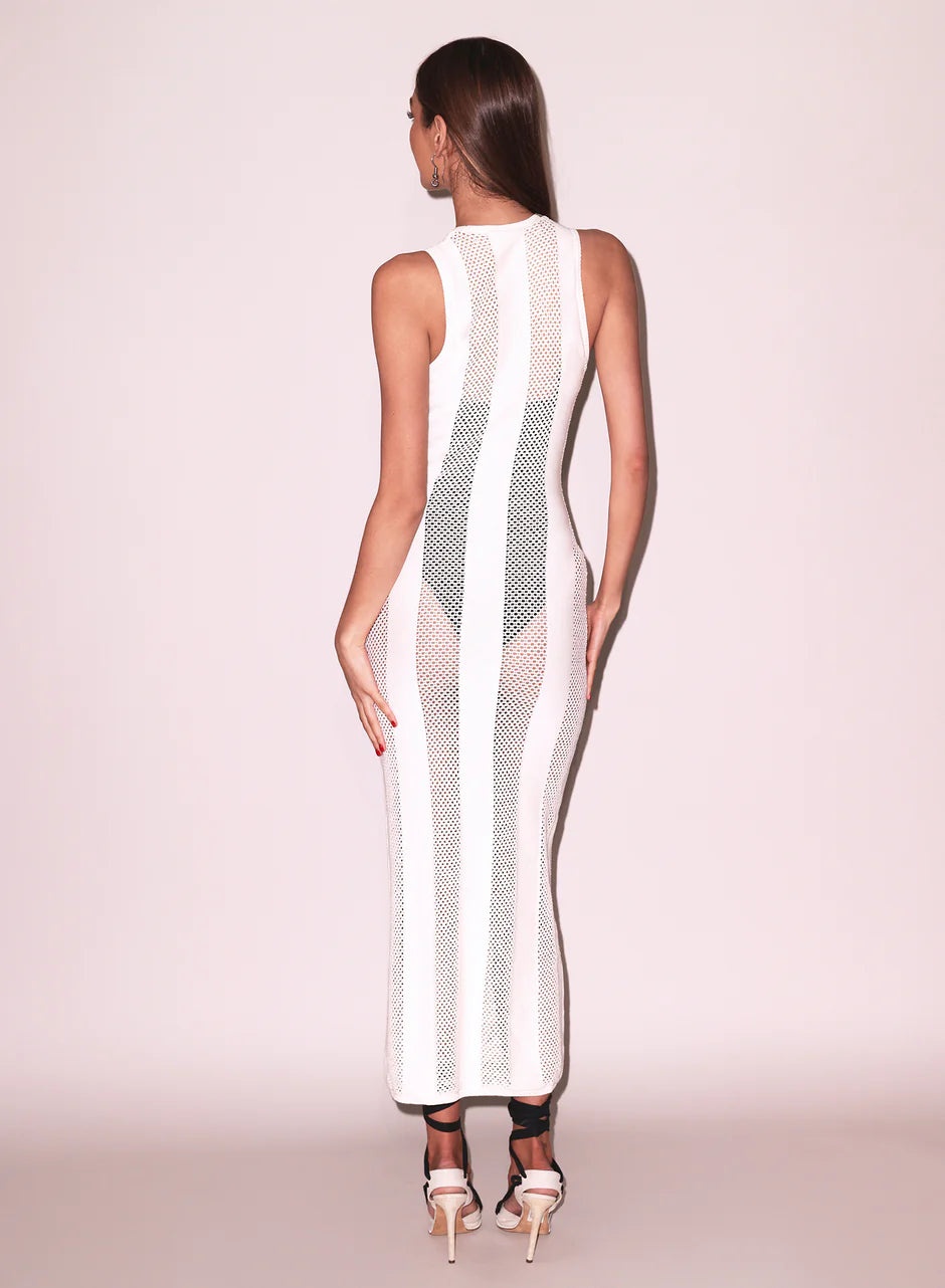 Simone Maxi Dress Lait de Coco - 4