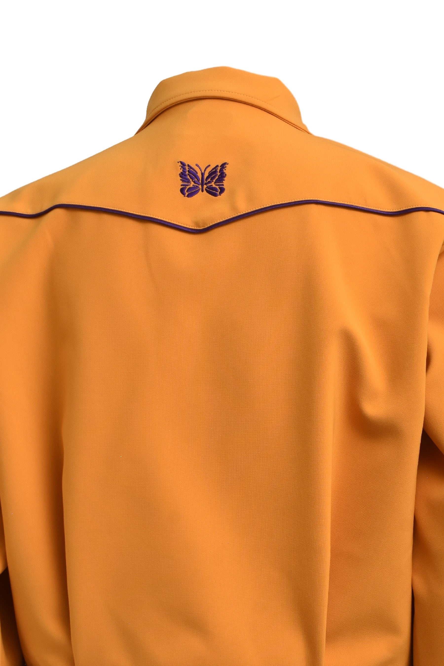 PIPING COWBOY JAC - PE/PU DOUBLE CLOTH / GOLD - 5