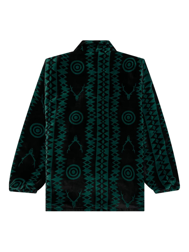 South2 West8 deer-pattern coach shirt jacket outlook