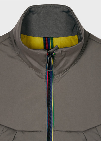 Paul Smith Anthracite Mixed Media Jacket outlook