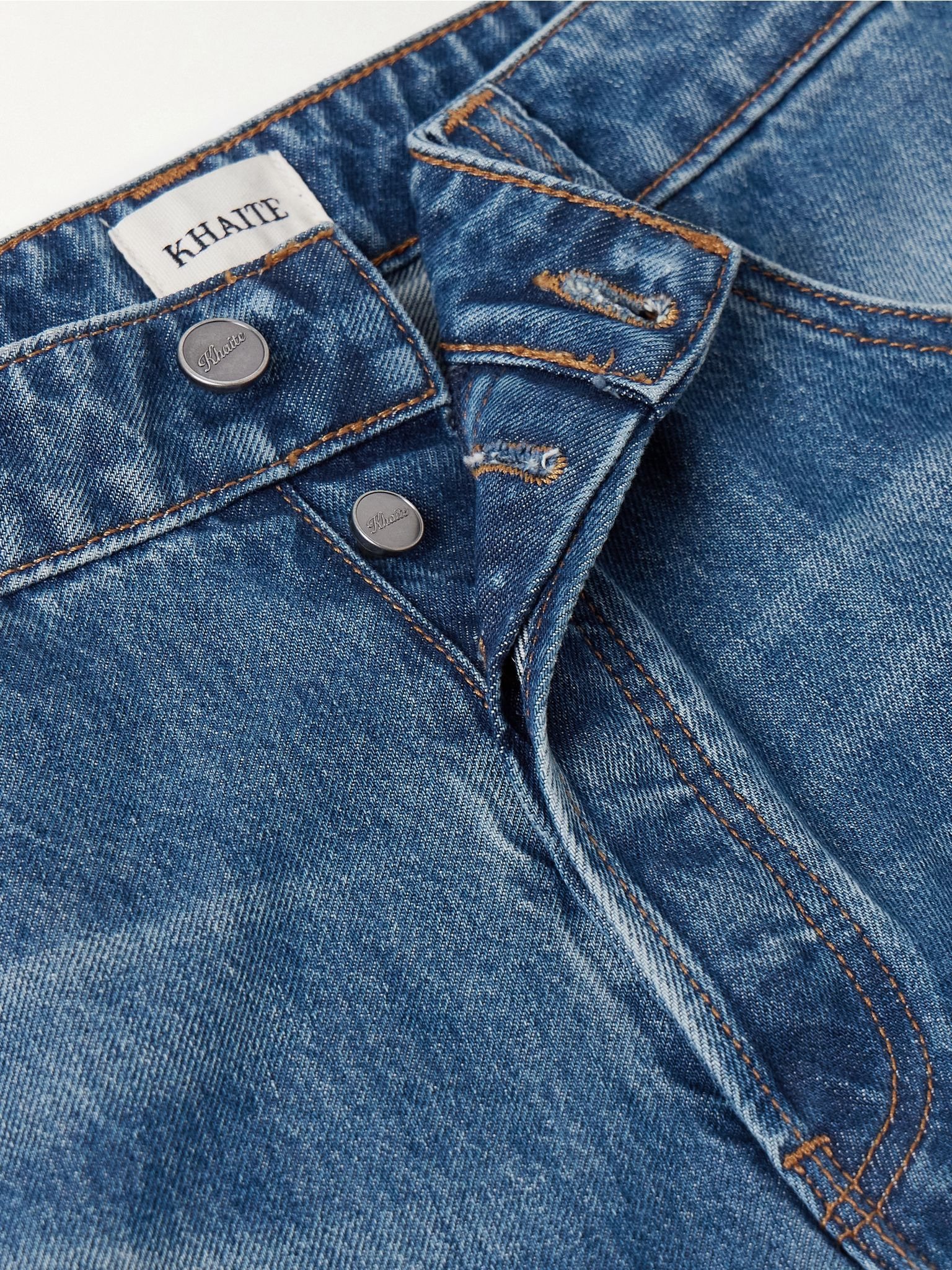 Winslow mid-rise straight-leg jeans Light denim - 5