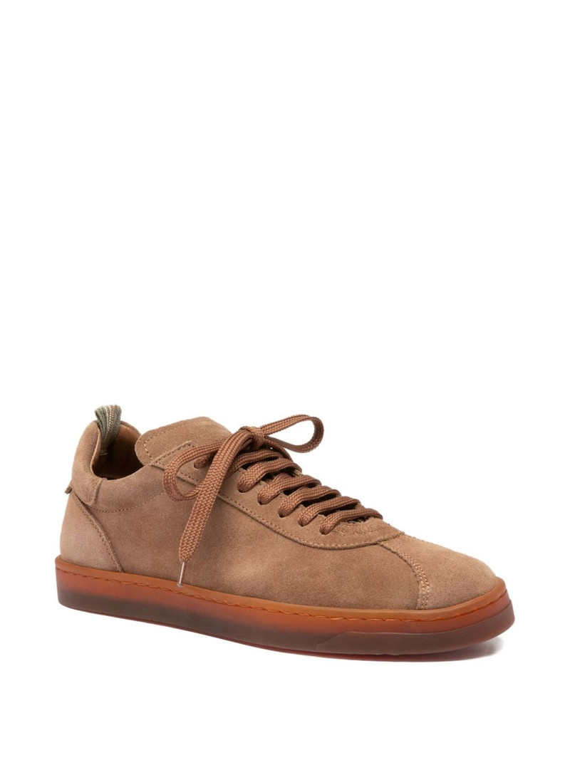 OFFICINE CREATIVE Karma suede lace-up sneakers outlook