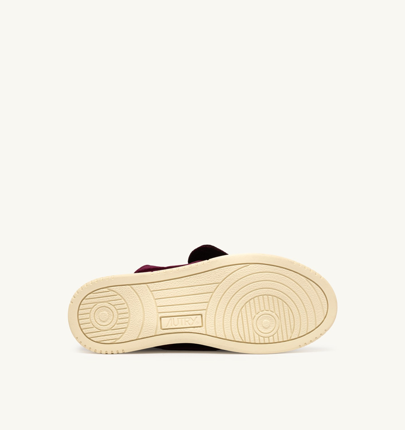 MEDALIST LOW BOW 'VELVET' SNEAKERS COLOR BURGUNDY - 4