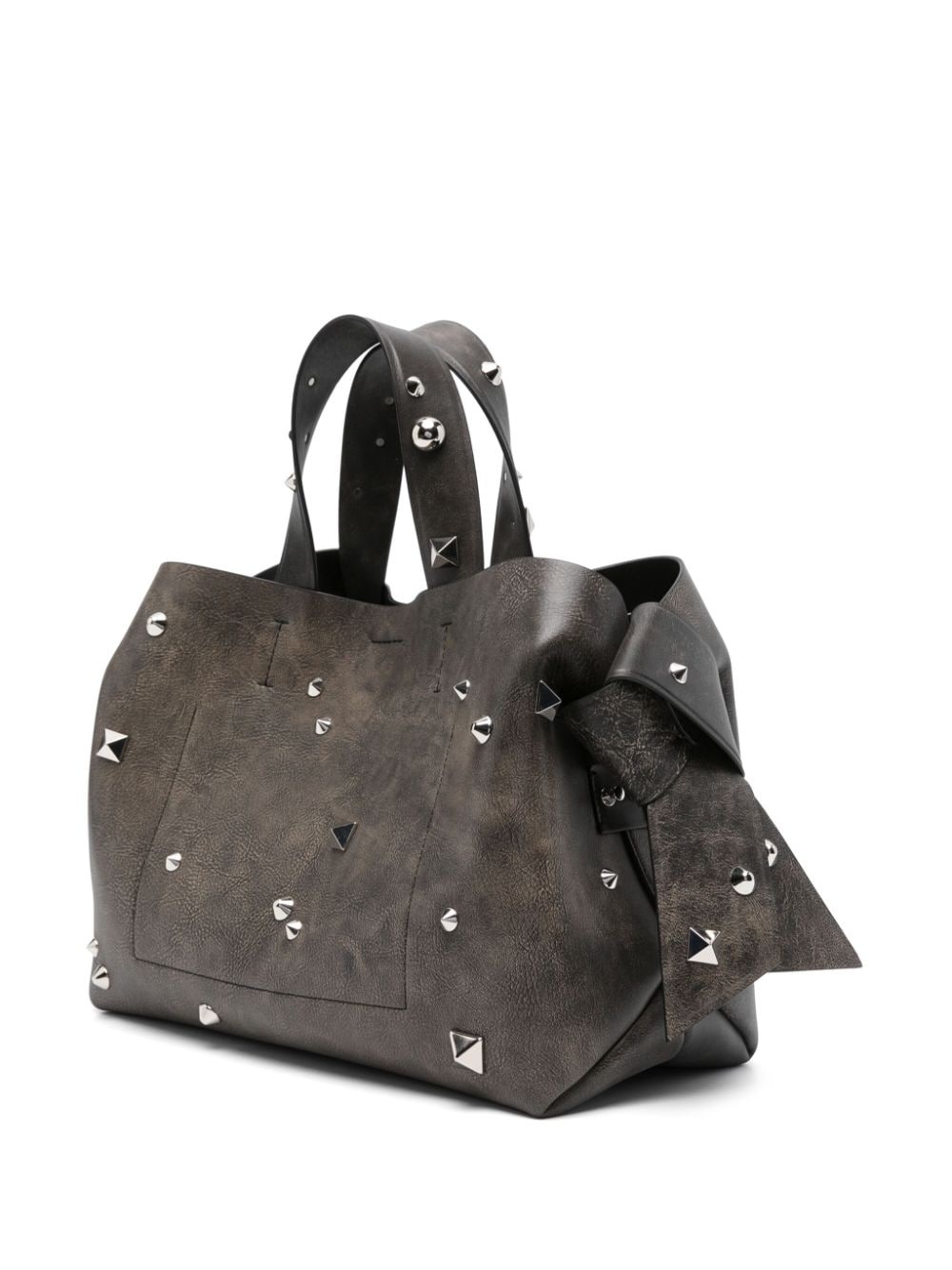 midi Musubi leather tote bag - 3