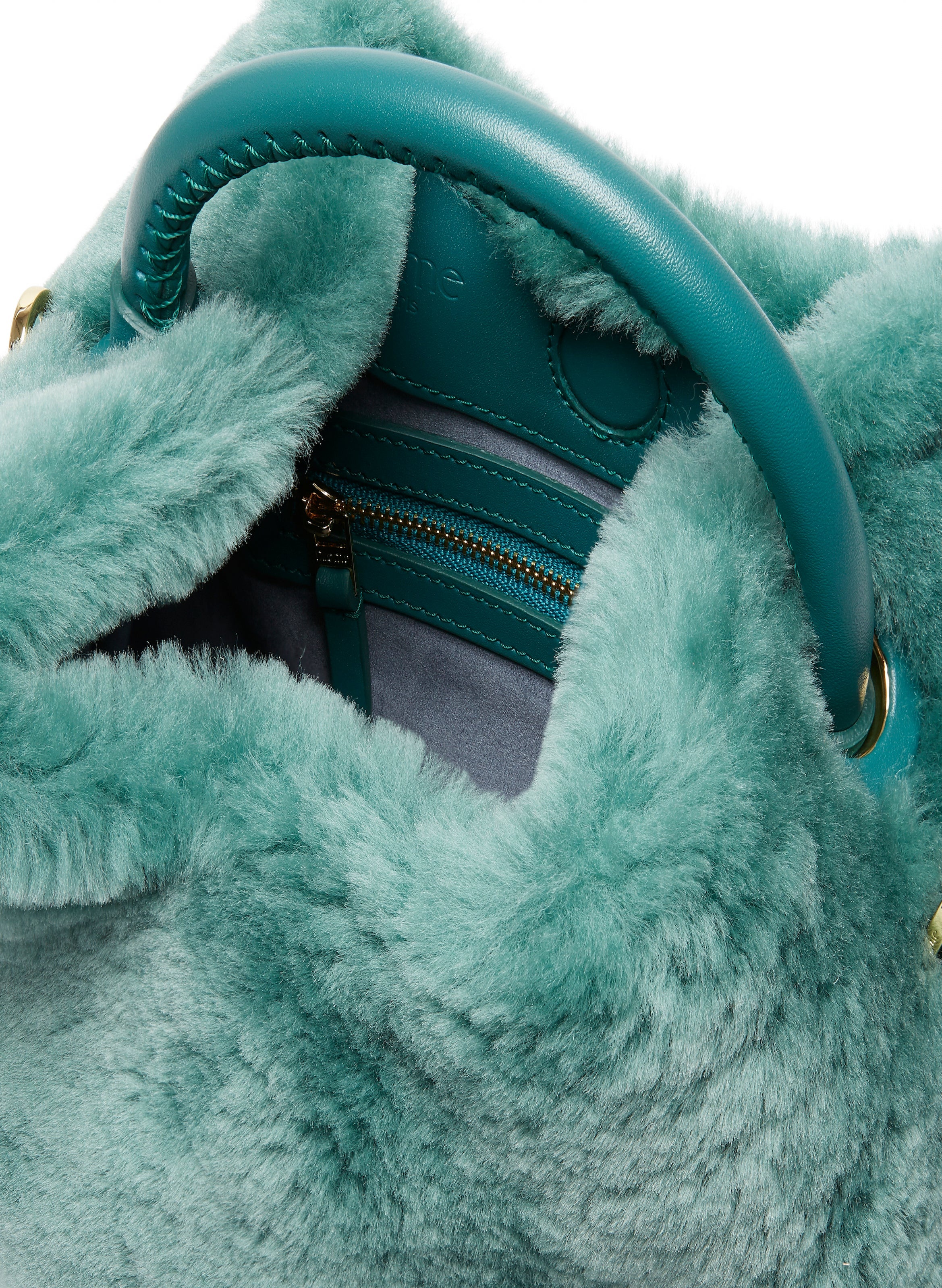Baozi Shearling Montone Emerald - 4