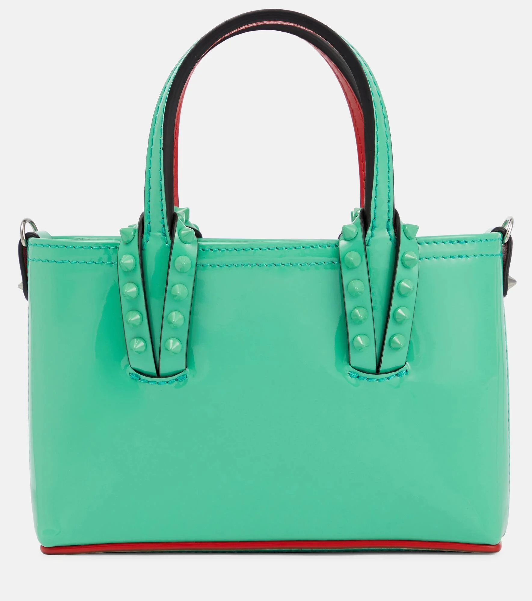 Cabata Nano patent leather tote bag - 1