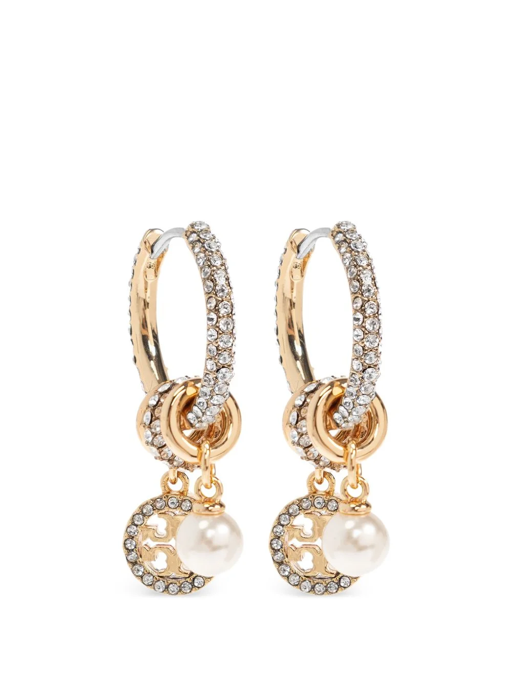 Icon Pavé Charm earrings - 1