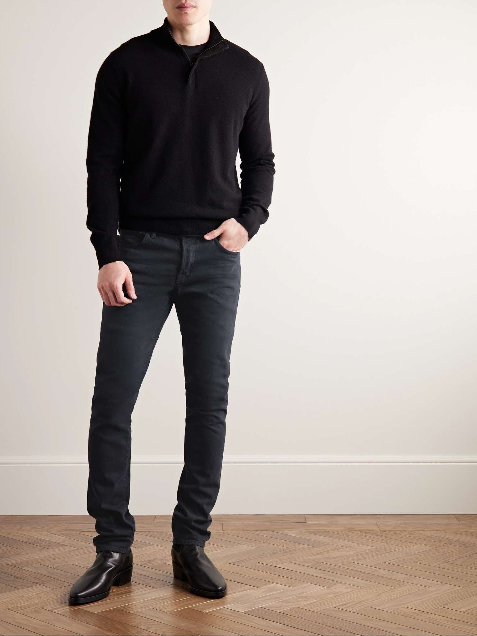 Slim-Fit Selvedge Jeans - 2