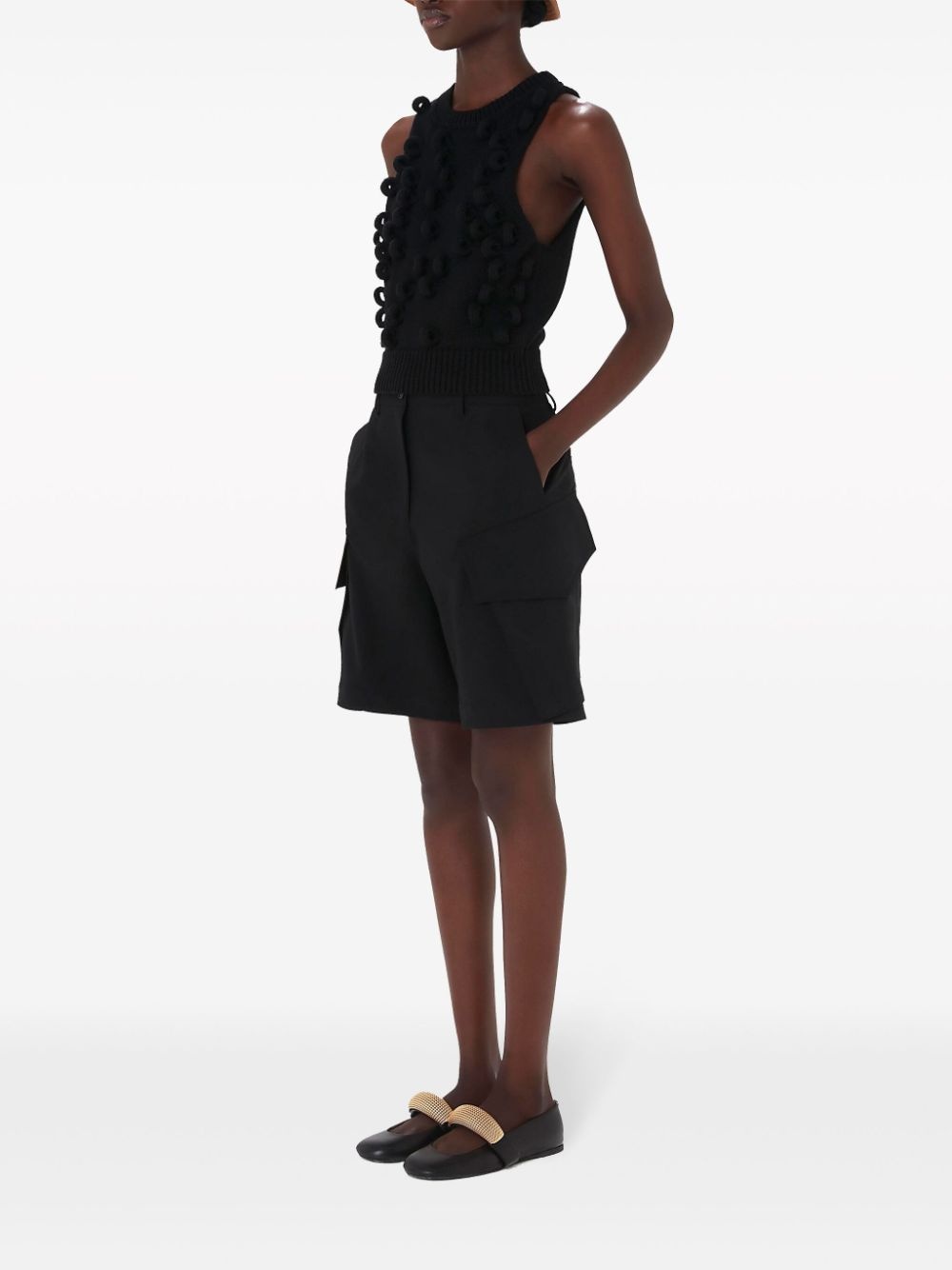 tailored cargo shorts - 2