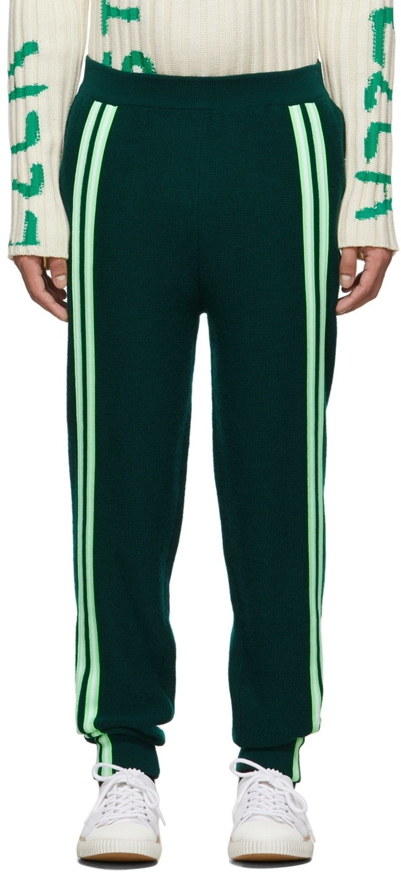 Green Tom Tosseyn Edition Logo Pants 1