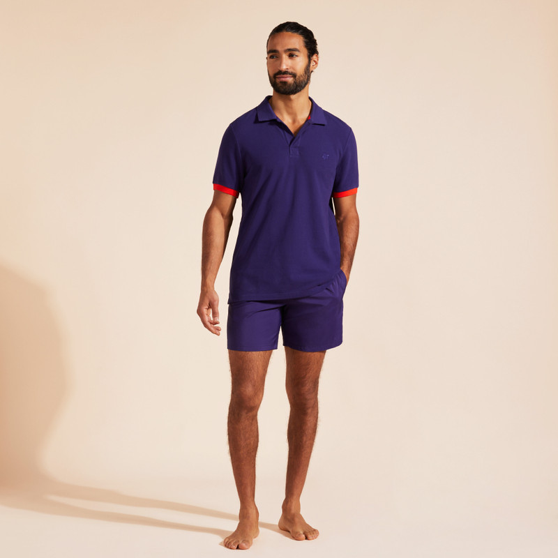 Vilebrequin Men Cotton Polo Solid outlook