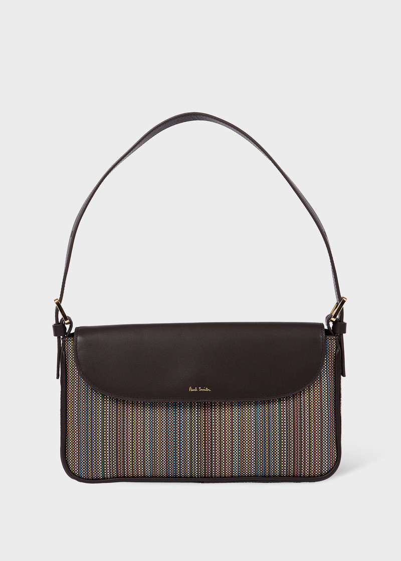 Women's 'Signature Stripe' Top Handle Shoulder Bag 1