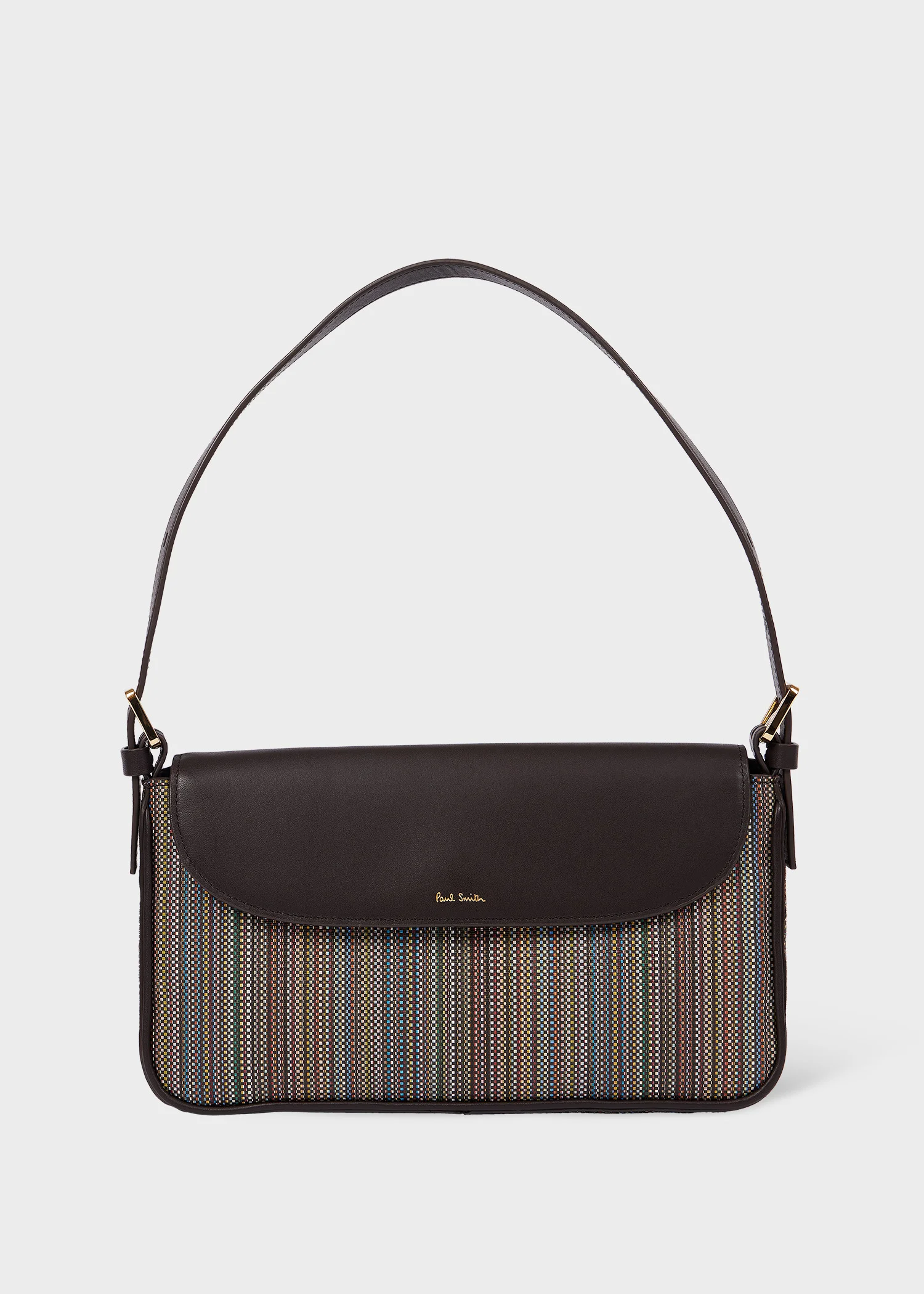 Women's 'Signature Stripe' Top Handle Shoulder Bag - 1