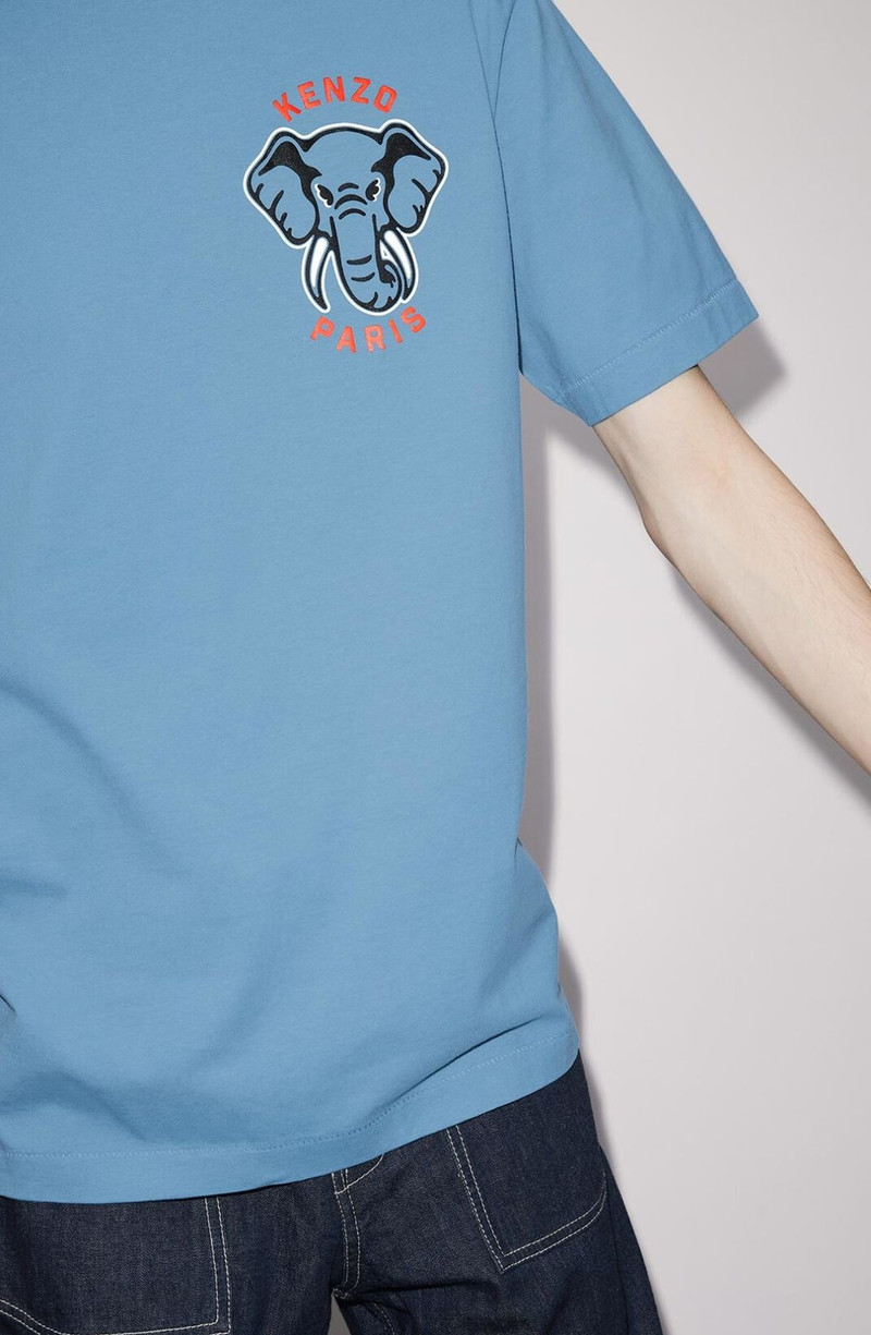 'Varsity Jungle' Elephant KENZO T-shirt 8