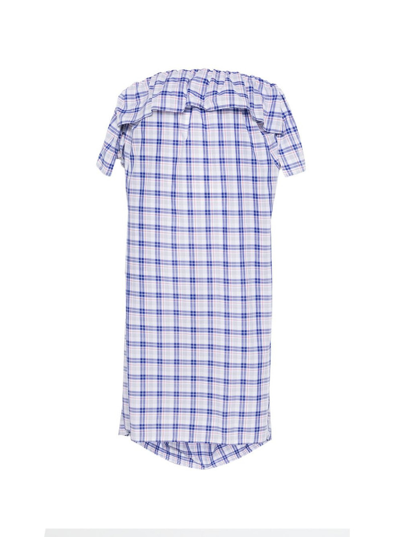Dolabella ruffled plaid dress 1