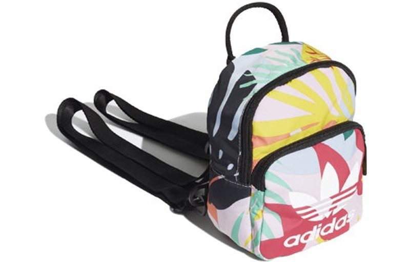 adidas (WMNS) adidas Originals Backpack XS 'Red Yellow' EK4797 outlook