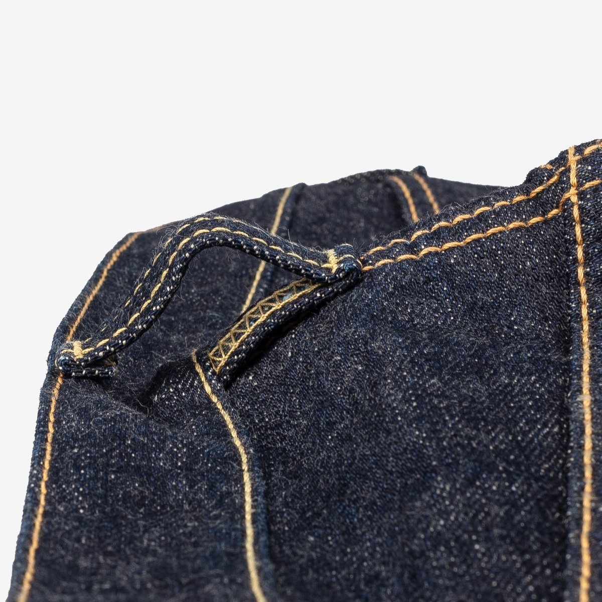 IH-555S-18 18oz Vintage Selvedge Denim Super Slim Cut Jeans - Indigo - 15