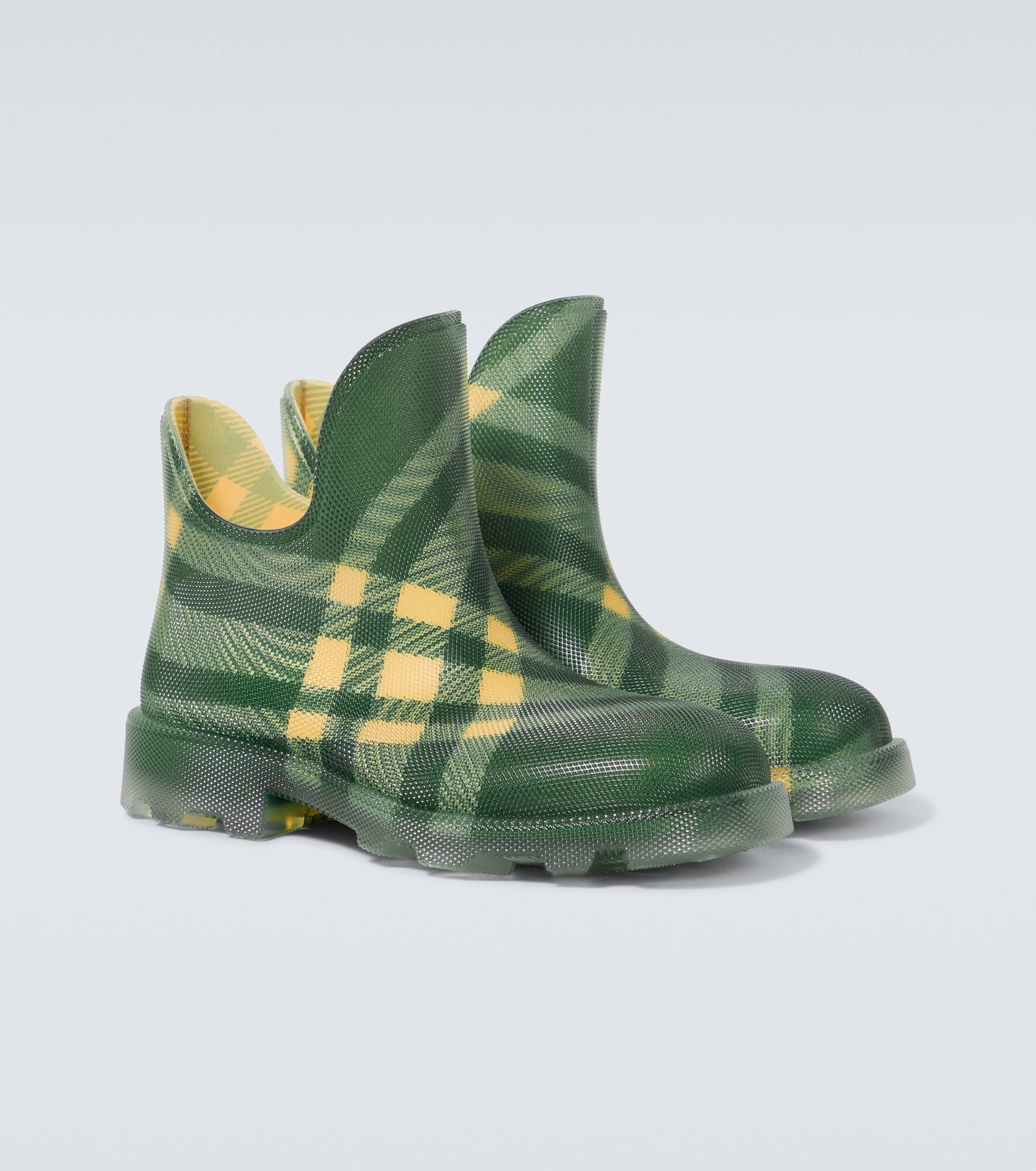 Marsh Burberry Check ankle boots - 5